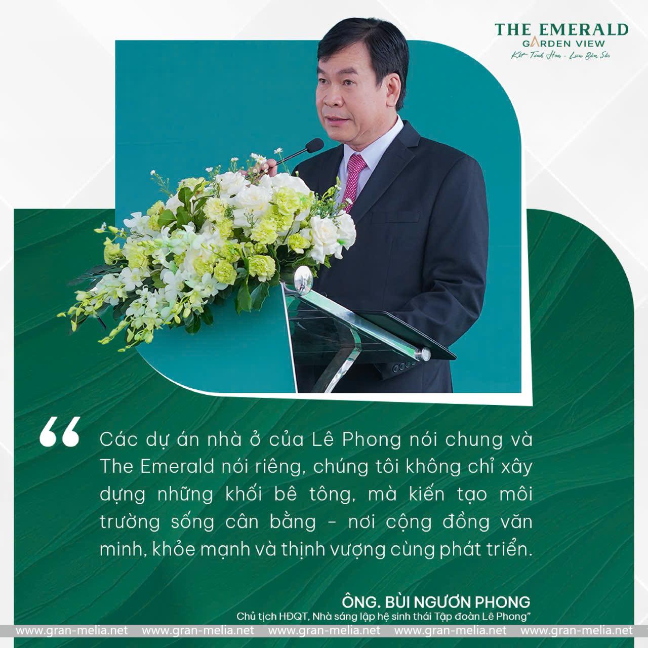 Chủ Tịch HĐqt Tập đoàn Lê Phong_Ông Bùi Ngươn Phong