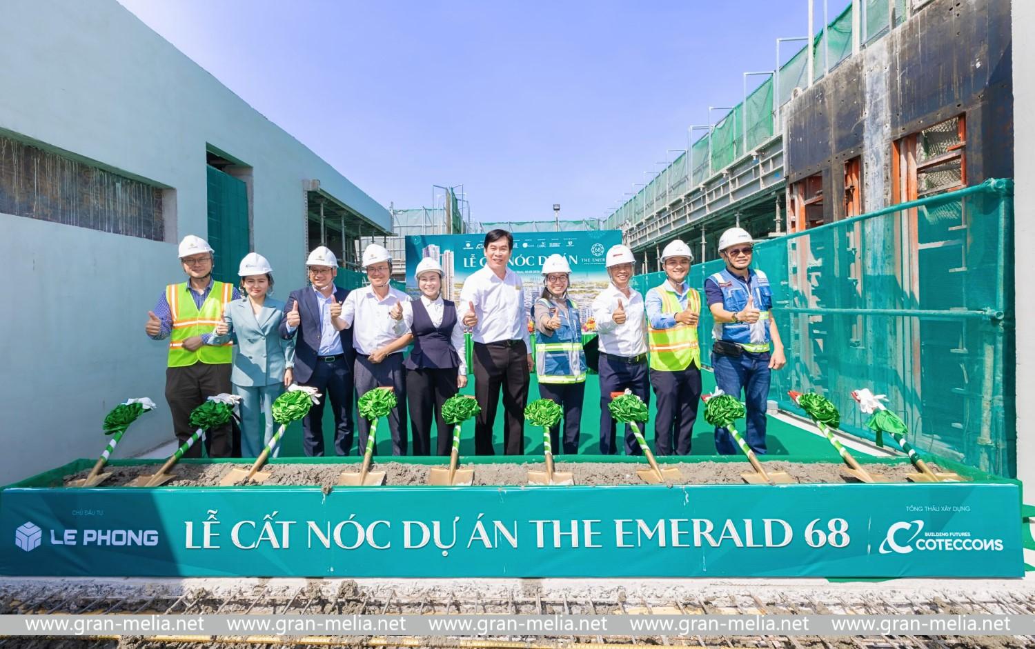 Lễ đặt viên đá đầu tiên cho dự án The Emerald tại địa chỉ 68 vào ngày 03 tháng 01 năm 2026.